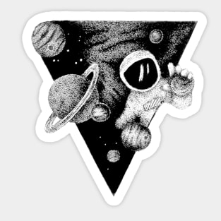 Astro astronaut Sticker